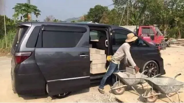 Potret Mobil Saat Bawa Tak Lazim Ini Bikin Geleng-geleng