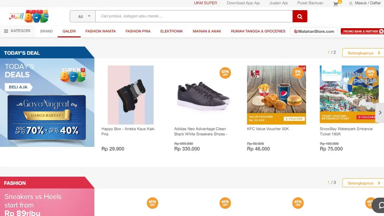 Harbolnas, 5 Situs Fahion Online Berikut Tawarkan Promo Menarik