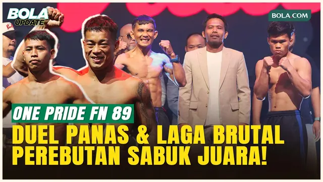 One Pride Fight Night 89 Sajikan Pertarungan Penuh Tensi Tinggi!