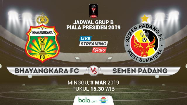 Bhayangkara FC vs Semen Padang
