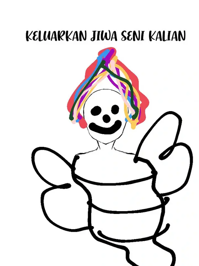 Hasil Kocak Warganet saat Diminta Gambar Orang Ini Bikin Ketawa