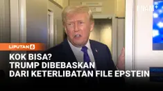 Donald Trump menegaskan dirinya “totally exonerated”atau telah dibebaskan dari keterlibatan pada  kasus Jeffrey Epstein.  Sementara itu, tokoh lain yang namanya disebut pada file justru makin terseret pada kasus.