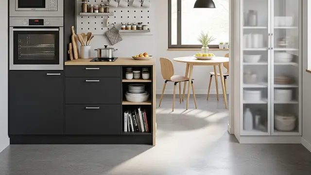 Model Rumah Kecil Tapi Punya Dapur Luas Karena Penataan Vertikal