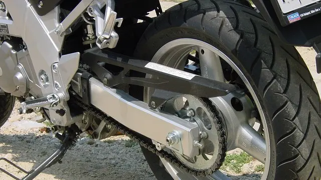 Ilustrasi ban motor