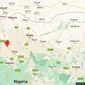 Gambar peta yang menunjukkan desa Maigamji, negara bagian Katsina di Nigeria lokasi serangan masjid terjadi. (Foto: Google Maps)