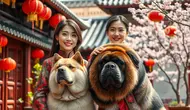 dog chinese zodiac ©Ilustrasi dibuat AI