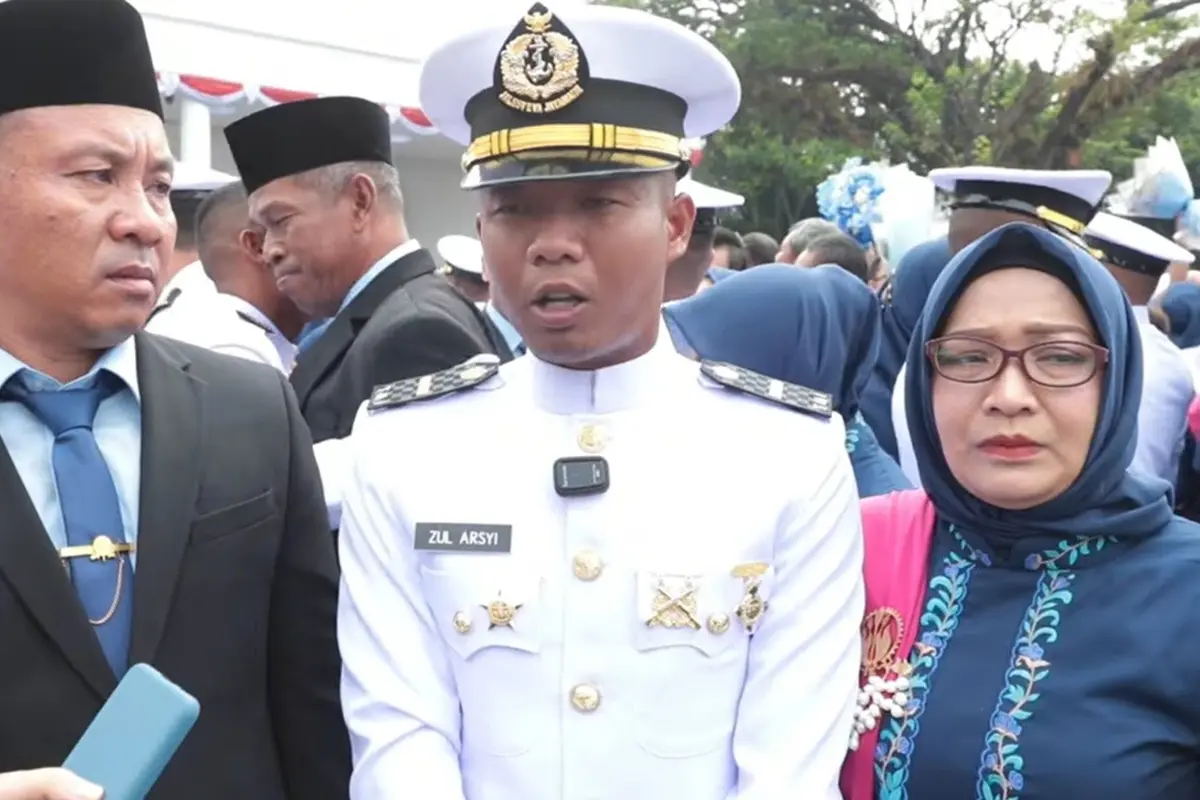 Zul Arsyi Dilantik Jadi Perwira TNI di Istana Negara, Rabu (22/7/2026).