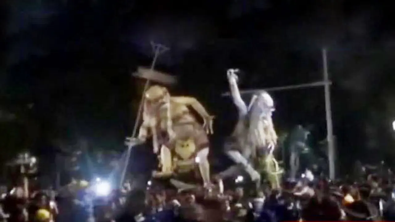 VIDEO: Sambut Nyepi, Ratusan Ogoh-ogoh Diarak 