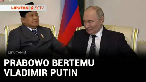  Berbincang Bersama Putin, Prabowo Bahas Keanggotaan BRICS
