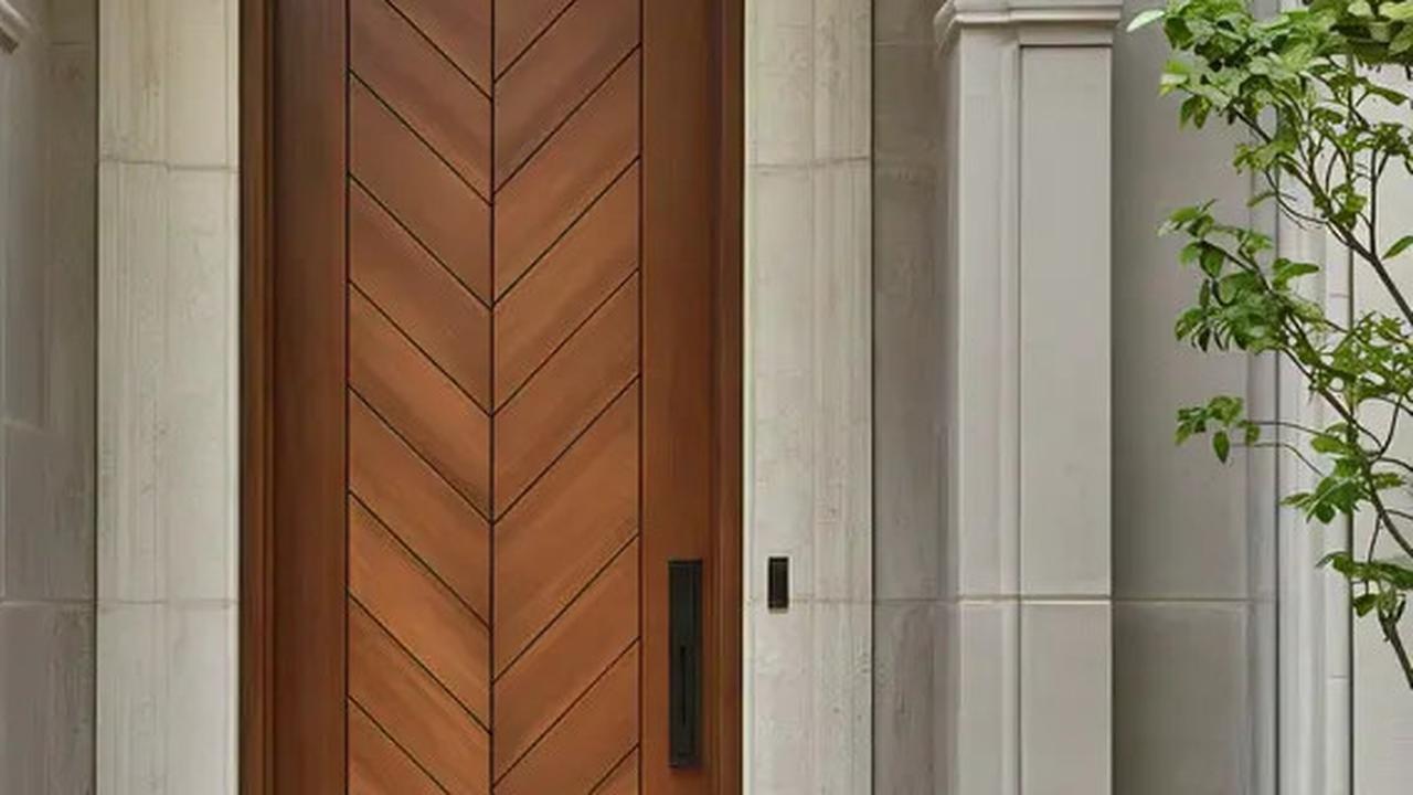 Model Pintu Rumah Minimalis 2 Pintu, Inspirasi Desain Elegan untuk Hunian Modern