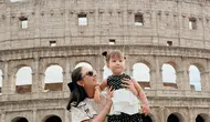 Gaya Modis Jessica Mila dan Kyarra Arunika saat Liburan di Italia, Dress Polkadot Jadi Statement