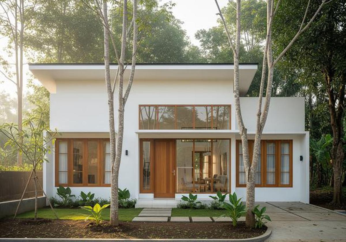 7 Desain Rumah Kecil ala Villa Pedesaan, Inspirasi Hunian Asri, Nyaman, dan Fungsional