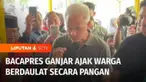 Bertemu warga Ibu Kota, bakal calon presiden Ganjar Pranowo mengajak setiap keluarga berdaulat secara pangan. Warga diharapkan bisa memanfaatkan lahan yang ada untuk menanam berbagai jenis tanaman yang bermanfaat.