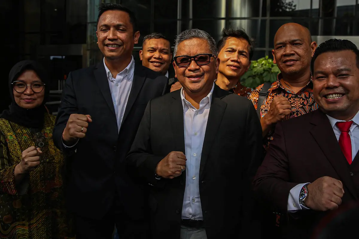 Sekjen PDIP Hasto Kristiyanto Jalani Pemeriksaan KPK