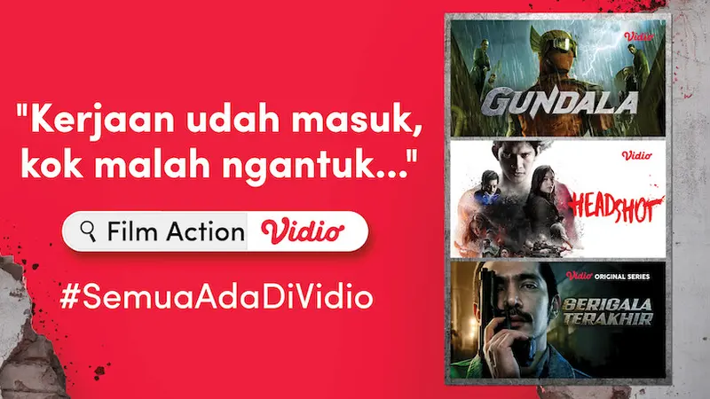 Nonton Deretan Film Action Terbaik Hanya di Vidio