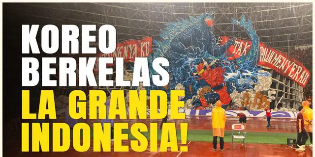 VIDEO: Belum Bisa Move On dari Koreo Keren La Grande Indonesia di Laga Timnas Indonesia Vs Jepang!