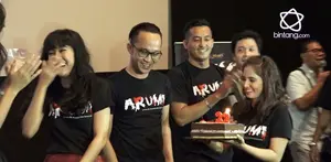 Ulang tahun ke-32 tahun, Ardina Rasti mendapat kejutan dari Arie Dwi Andhika.