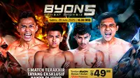 Catat Jadwal Siaran Langsung Byon Combat Showbiz 5 di Vidio