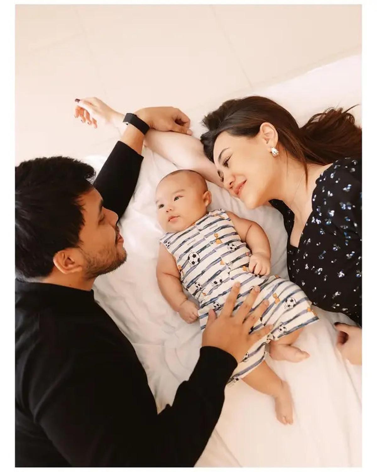 7 Potret Wajah Baby Arash, Diungkap Aaliyah dan Thariq di Usia 3 Bulan