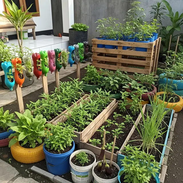 9 Ide Kebun Sayur di Lahan Kecil agar IRT Tidak Sering Belanja di Pasar