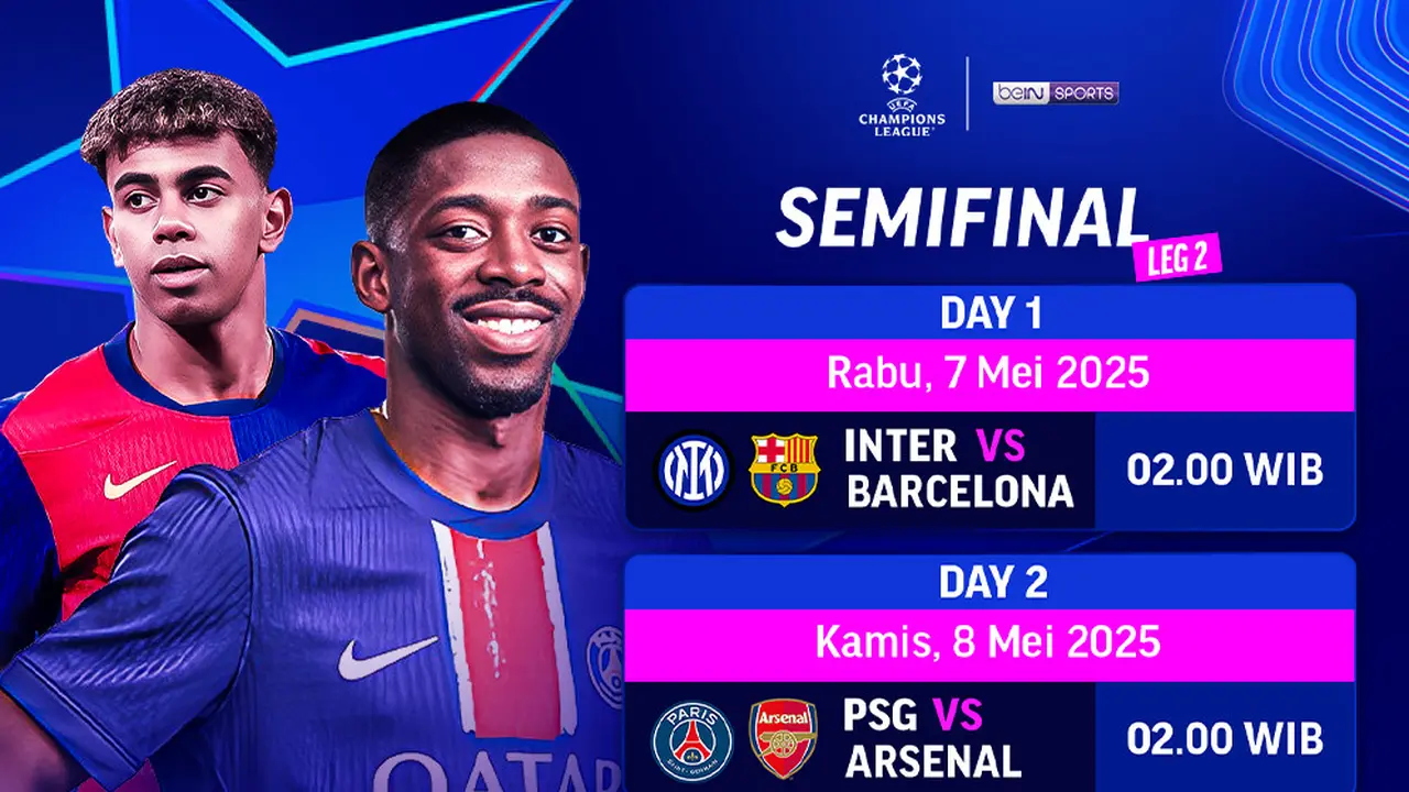 semifinal liga champions 2024/25 leg 2