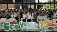 Program Toyota Eco Youth (TEY) 2024 sudah menuntaskan tahap sosialisasi dengan menyambangi generasi muda yang duduk di bangku Sekolah Menengah Atas (SMA) dan sederajat di 8 kota