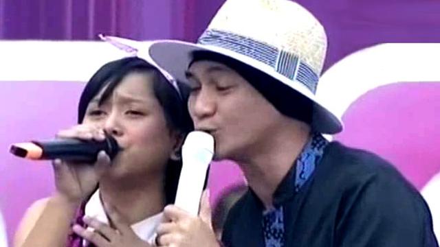 Anji feat Lesti D'Academy membawakan lagu Resah Tanpamu dalam acara Inbox SCTV (14/05/2014)