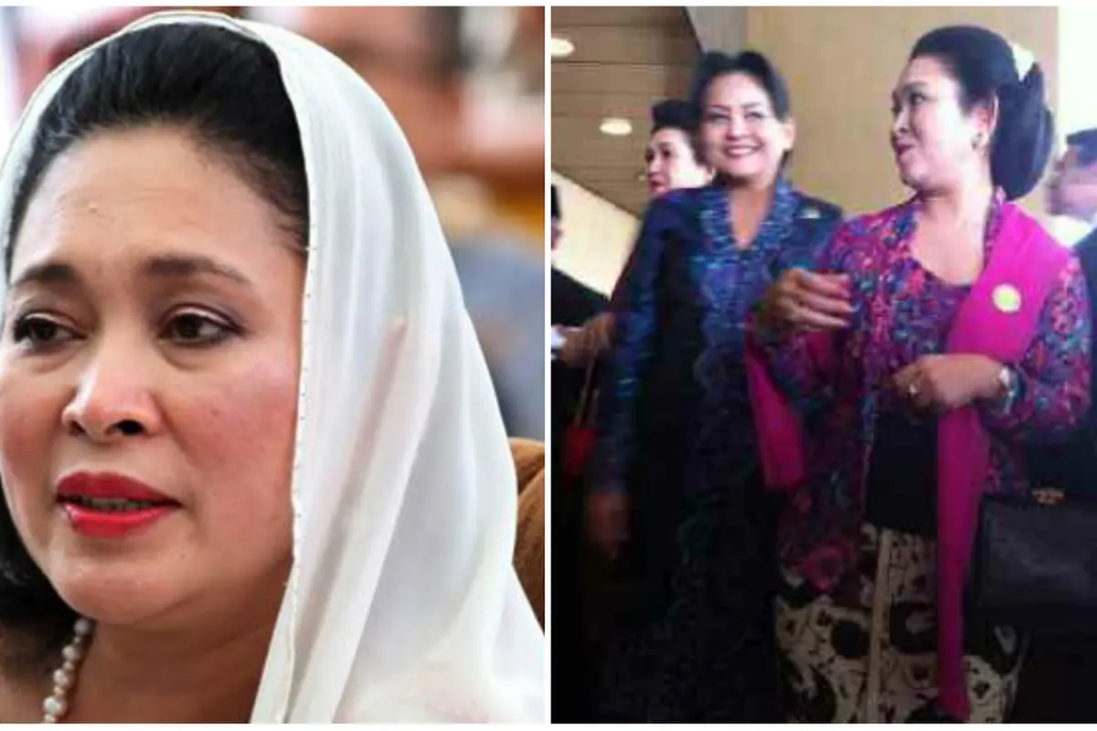 Berkebaya Ibu Tien, Titiek Soeharto Dilantik Jadi Anggota DPR