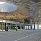 Menteri Perhubungan Budi Karya Sumadi, Jumat (8/12), meninjau kesiapan Bandara Internasional Dhoho Kediri jelang beroperasi secara komersial pada awal tahun 2024. (dok: BKIP)
