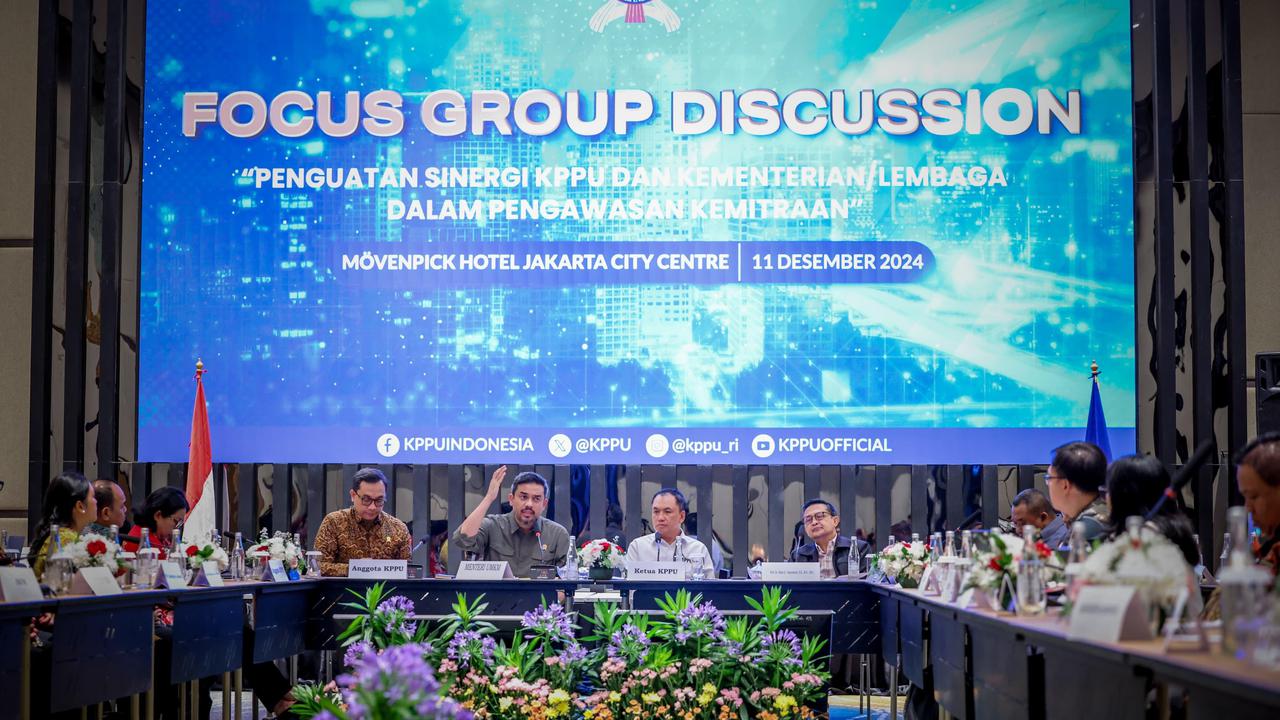 Menteri UMKM Maman Abdurahhman pada acara Focus Group Discussion
