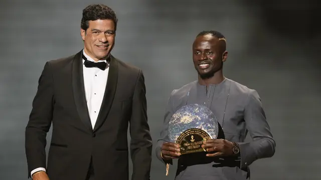 Foto: Sadio Mane Jadi Pemenang Edisi Pertama Penghargaan Socrates