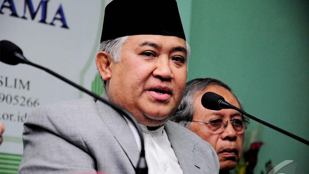 Din Syamsuddin Sambut Baik Jokowi Dukung Palestina