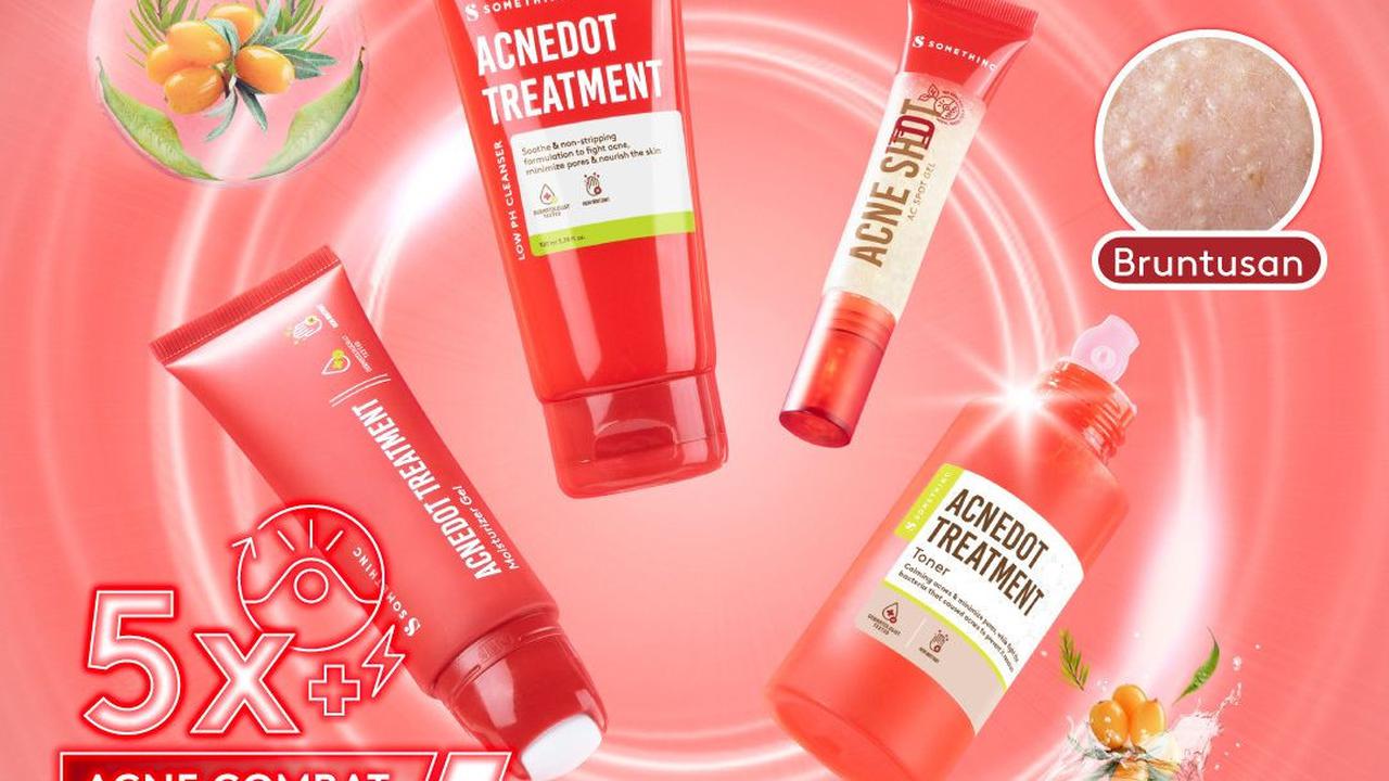 3. SOMETHINC ACNEDOT Treatment Moisturizer Gel: Cocok untuk Remaja