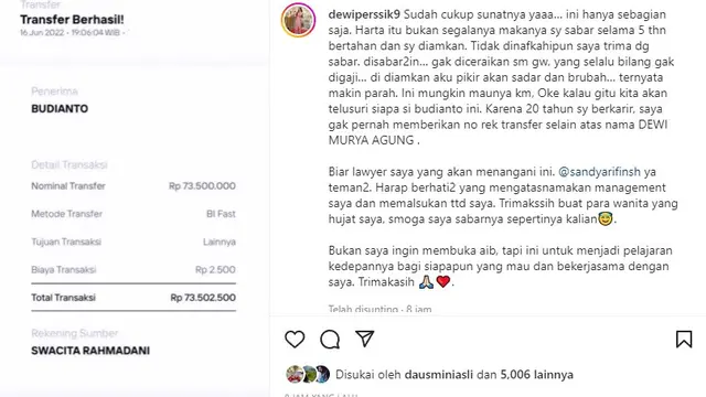Dewi Perssik (Foto: Instagram/@dewiperssik9)