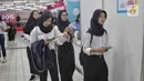 Ada 40 perusahaan yang ikut dalam job fair ini, empat di antaranya langsung membuka walk in interview bagi ratusan pencari kerja. (Liputan6.com/Angga Yuniar)