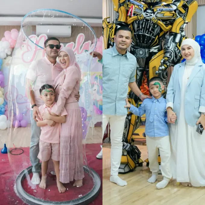 Irish Bella saat Merayakan Ulang Tahun Putra-Putrinya. [@_irishbella_]
