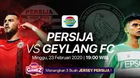 Saksikan Live Streaming Persija VS Geylang FC Hanya di Vidio Dan Menangkan 3 Buah Jersey Persija