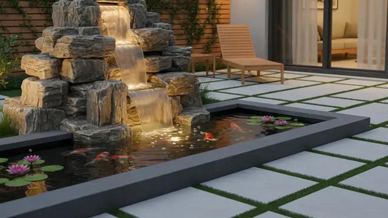 7 Desain Kolam Ikan Estetik di Teras Rumah 2025, Bikin Hunian Makin Asri dan Menenangkan