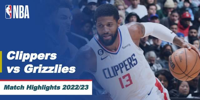 VIDEO: Highlights NBA, Memphis Grizzlies Telan Kekalahan di Kandang LA Clippers 129-135