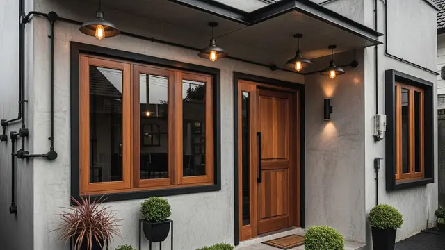 Rumah Mungil Tapi Tampil Seperti Vila