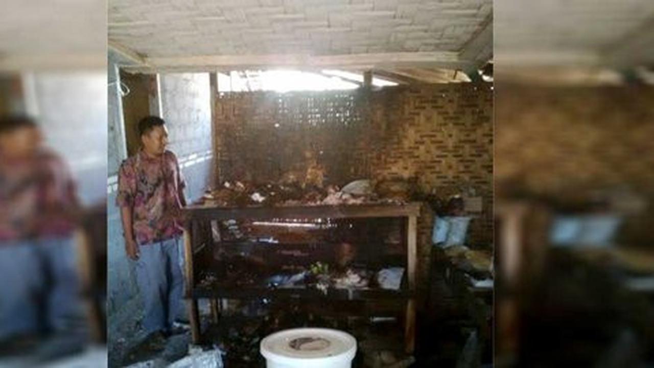 Kebakaran misterius Gunungkidul muncul lagi, sebuah warung terbakar