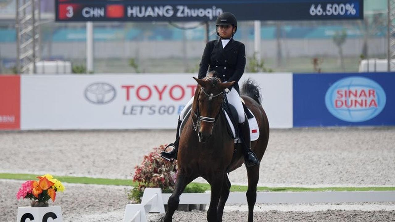 Tim Equestrian Indonesia Raih Medali Perak Dressage di SEA Games 2025 Thailand