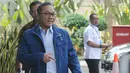 Ketua Umum Partai Amanat Nasional (PAN), Zulkifli Hasan memenuhi panggilan pemeriksaan tim penyidik KPK di Jakarta, Selasa (18/9). Zulkifli Hasan diperiksa sebagai saksi dalam kasus dugaan suap infrastruktur di Lampung Selatan. (Merdeka.com/Dwi Narwoko)