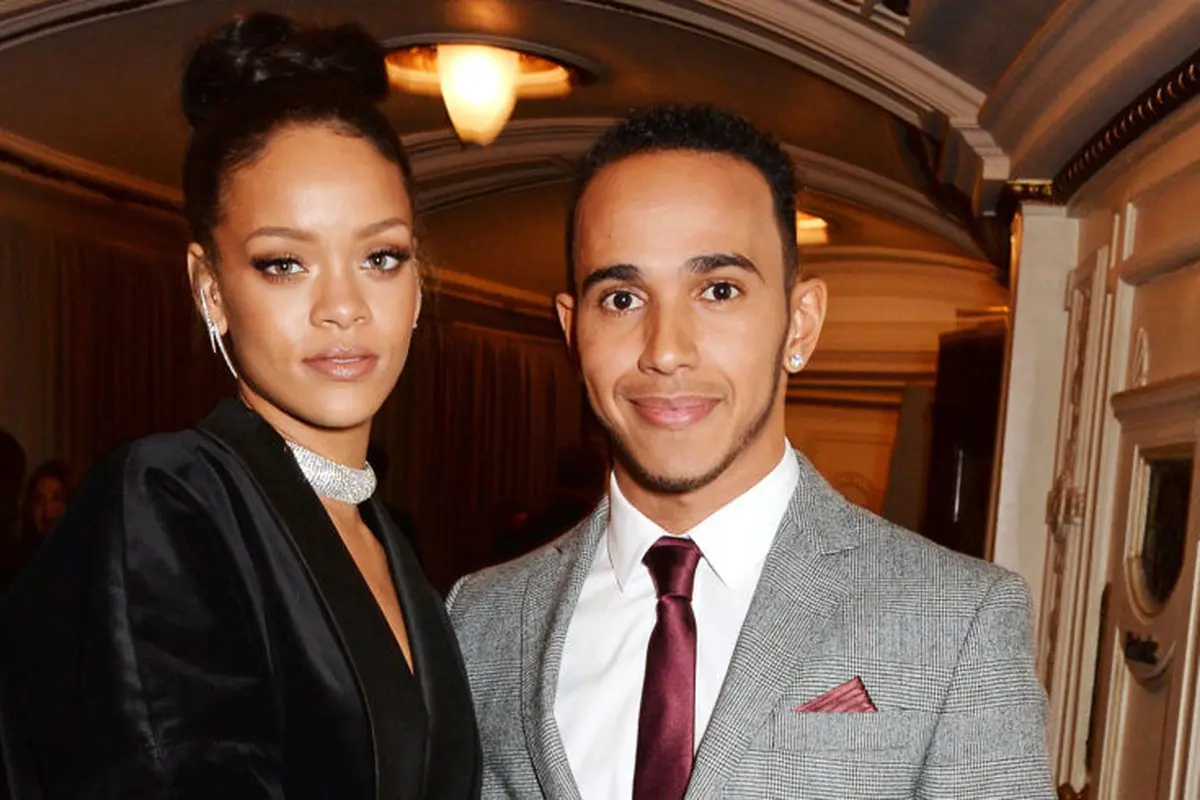 [Bintang] Rihanna dan Lewis Hamilton