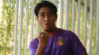 Taufiq telah resmi dipinjamkan Bali United kepada Persik hingga akhir musim BRI Liga 1 2021/2022. (Bola.com/Gatot Susetyo)