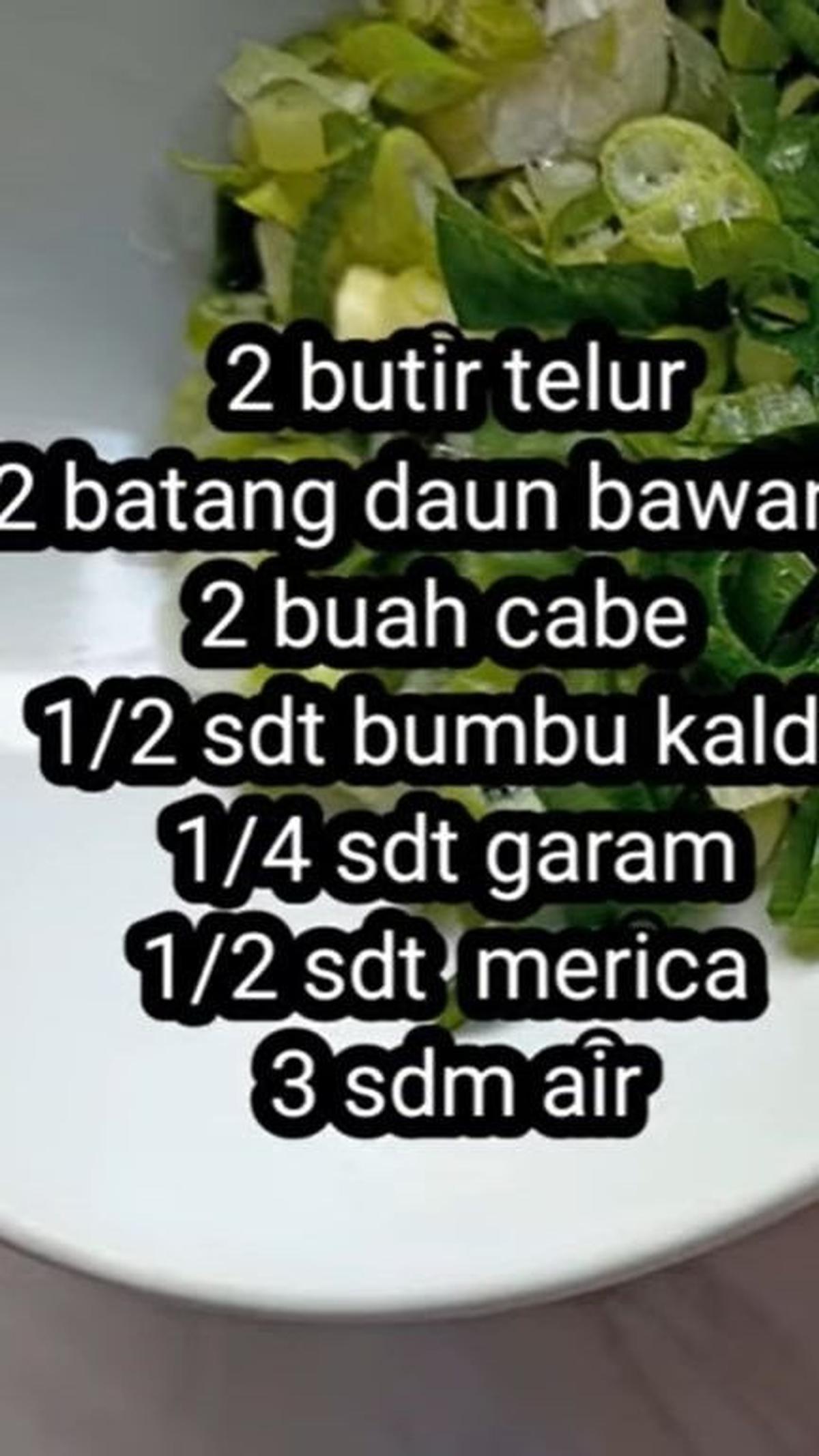 Siapkan Semua Bahan