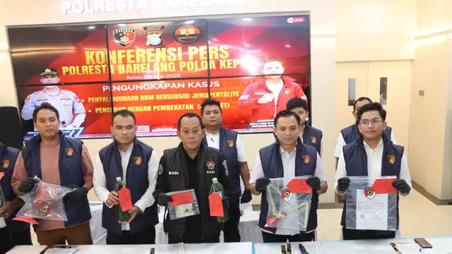 Polisi Bongkar Penyelewengan 25 Ton BBM Bersubsidi per Bulan di Batam