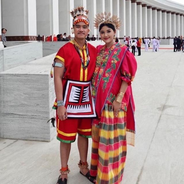 Kaesang dan Erina Gudono hadir di IKN untuk HUT ke-79 RI