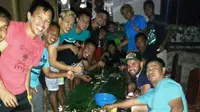 Ikan Bakar Jadi Obat Lelah Mitra Kukar di Serui