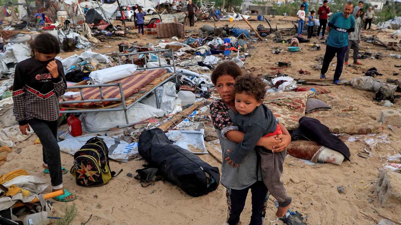 FOTO: Duka Warga Gaza Kehilangan Tempat Tinggal Usai Serangan Brutal  Israel